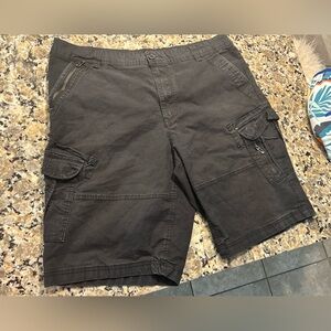 Ecko Unlimited Black Cargo Shorts
